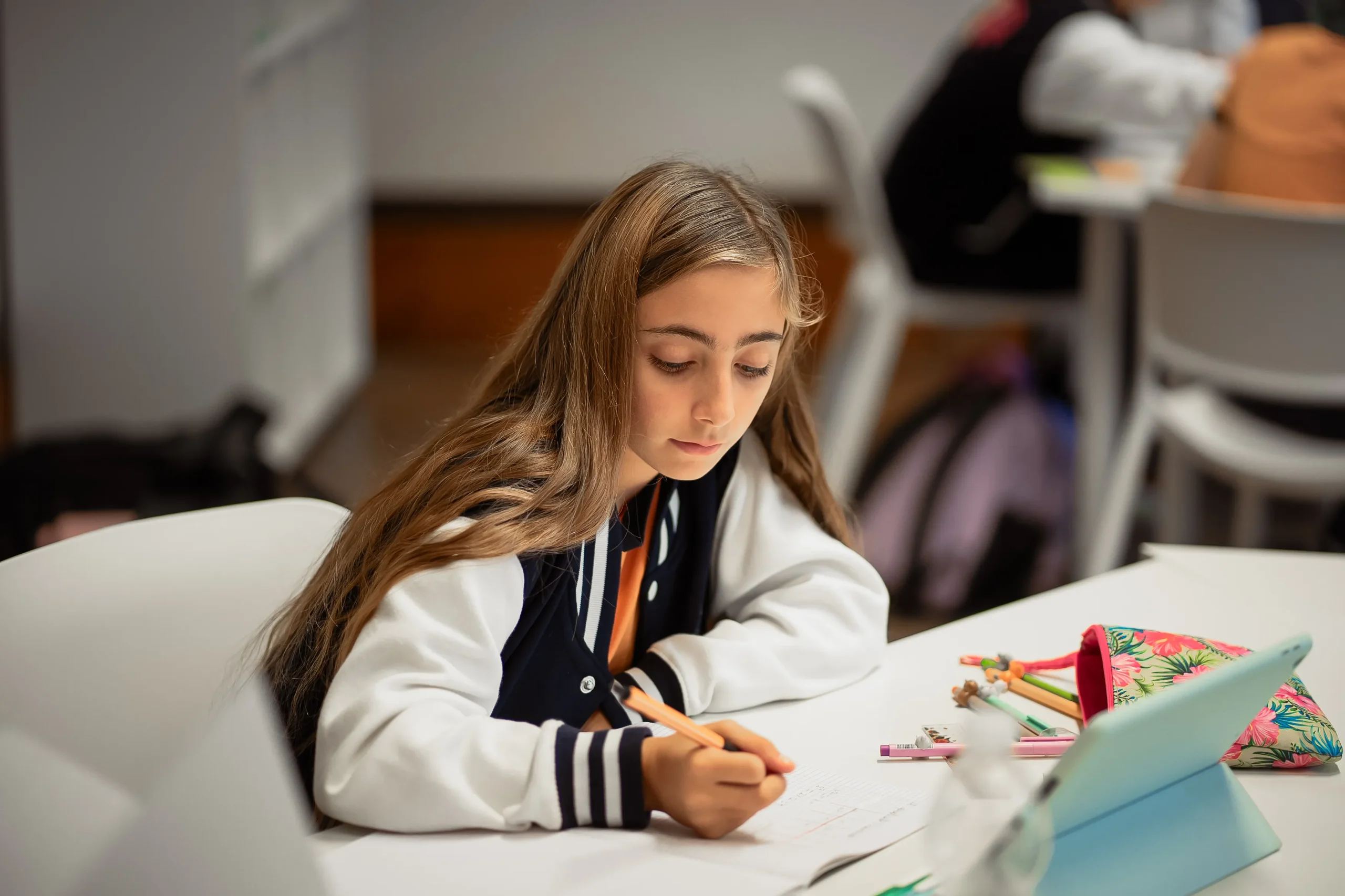 Lower secondary school students at EIS Versilia