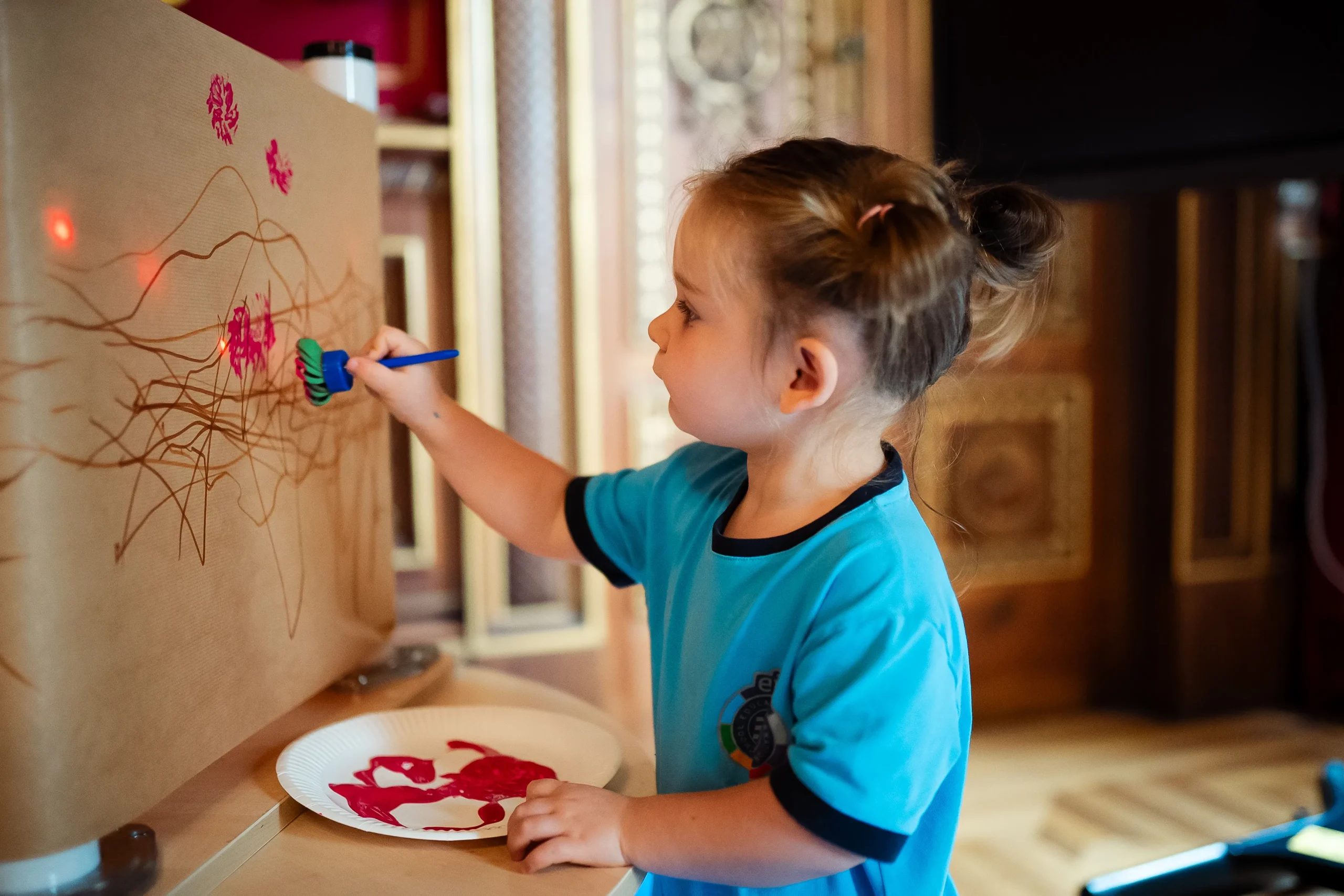 Kindergarten students at EIS Versilia