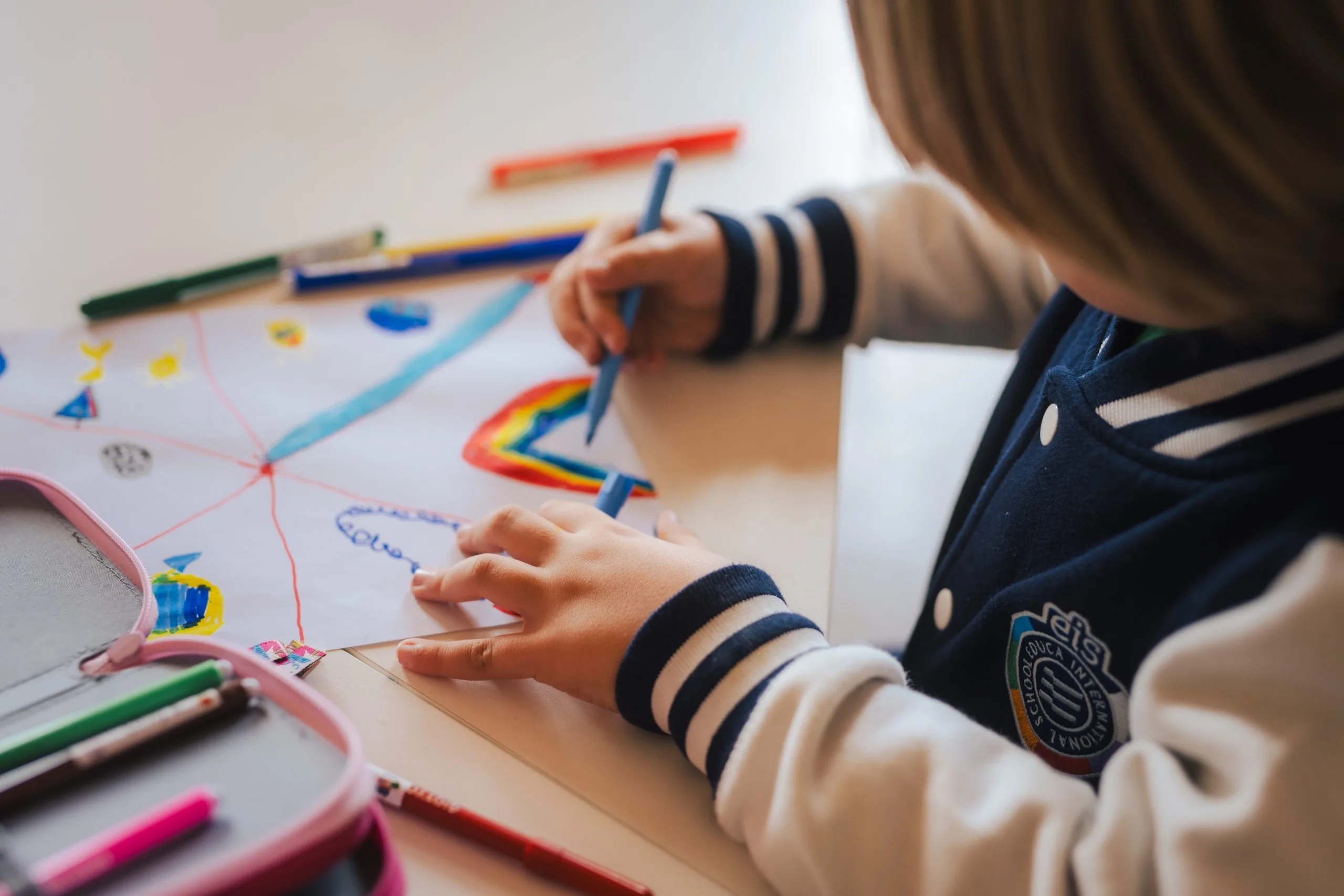 Primary school students at EIS Versilia