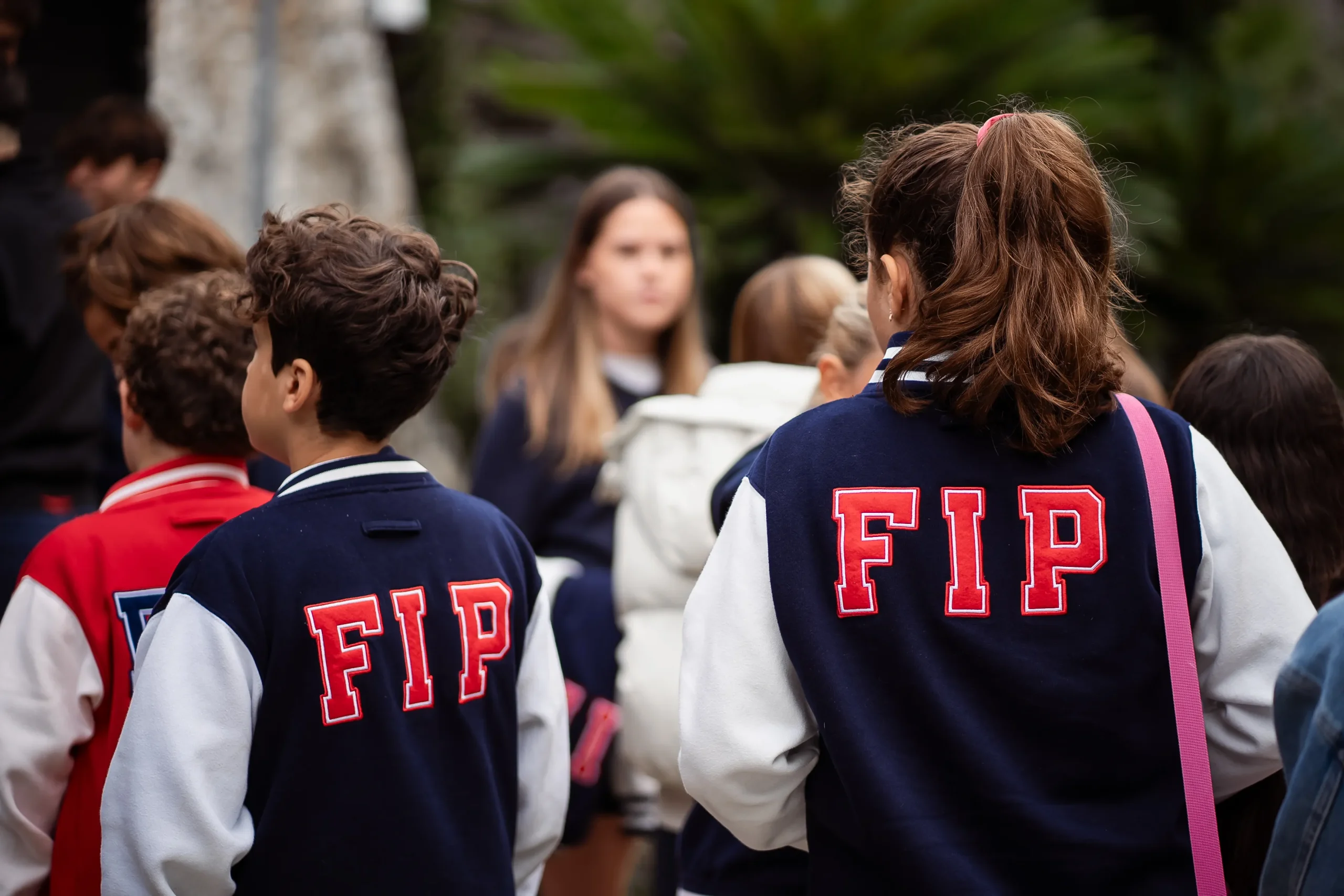 Students at EIS Versilia international school campus